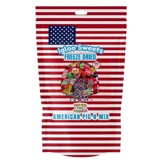 Freeze Dried Sweets American Candy Pick N Mix by Igloo Sweets Freeze Dried Candy