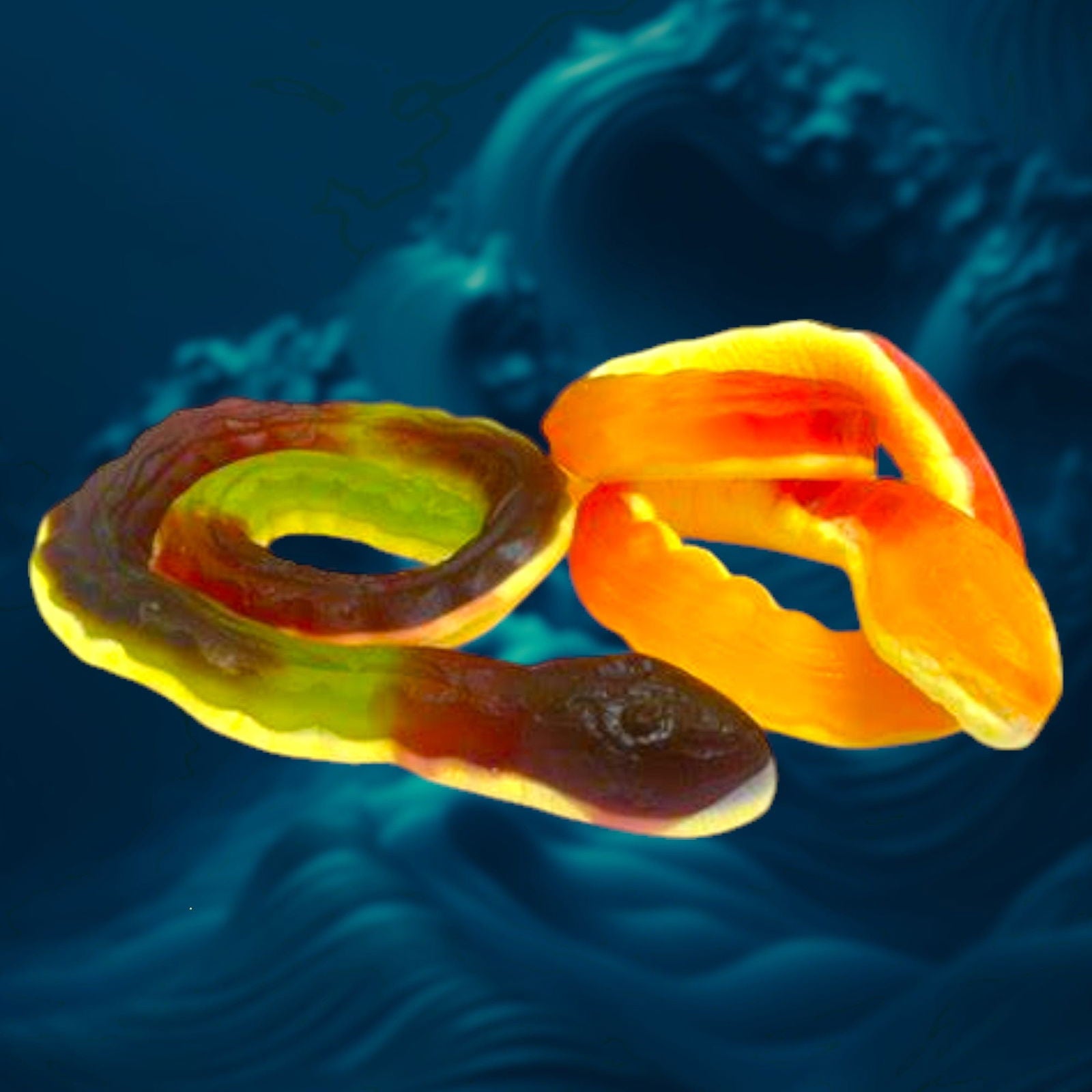 Haribo Yellow Belly Snakes - Killer Candy